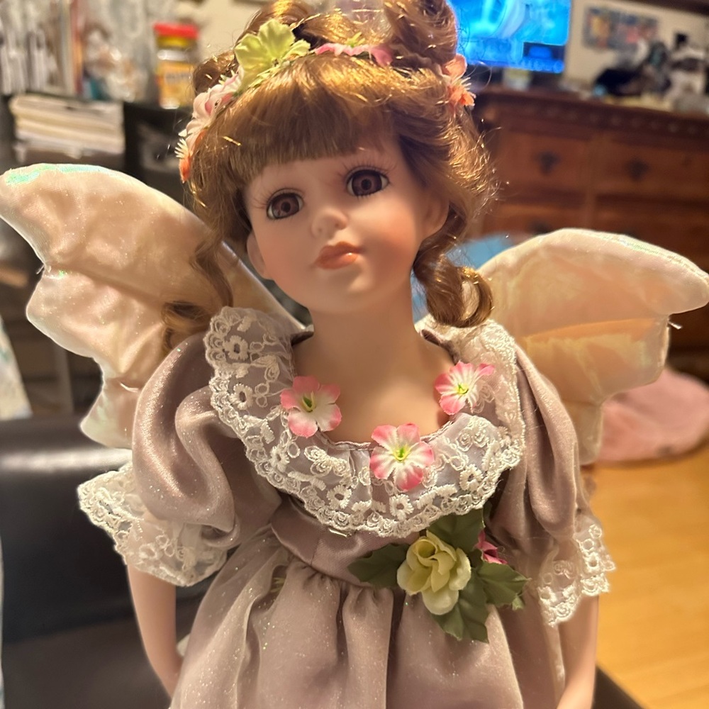 Porcelain Antique Ballerina Doll